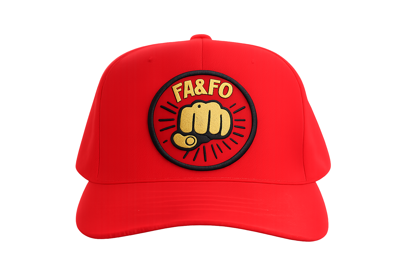 FA&FO (F*ck Around & Find Out) Embroidered Hat – Red Fist Design